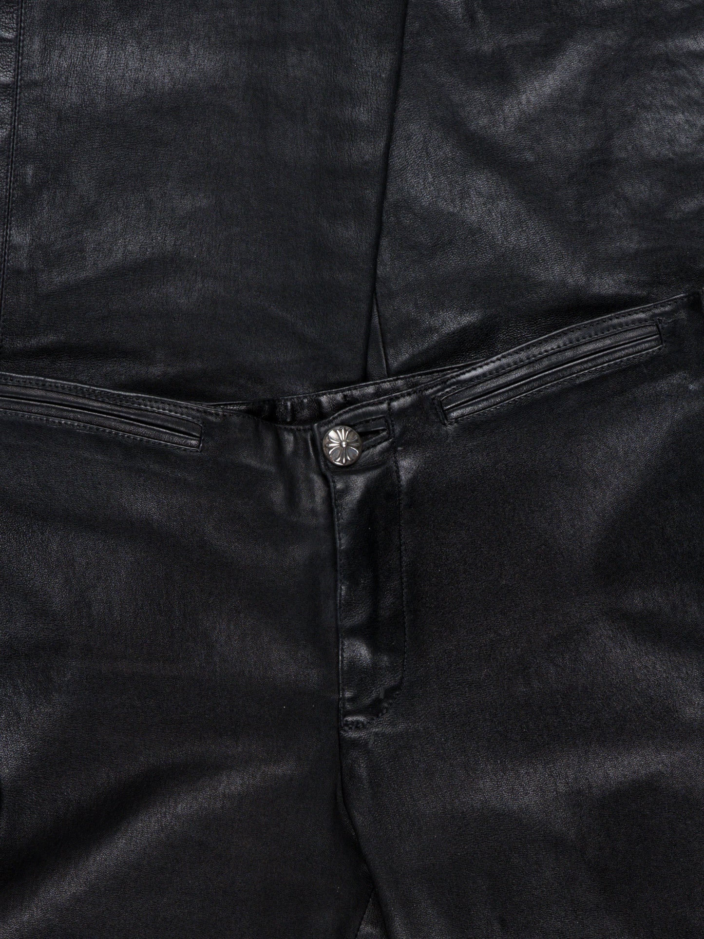 Leather Flerknee Trousers