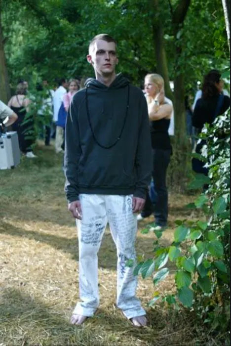 Buy Raf Simons 'Waves' Necklace Hoodie Online at Groupie Buy Raf Simons 'Waves' Necklace Hoodie Online at Groupie