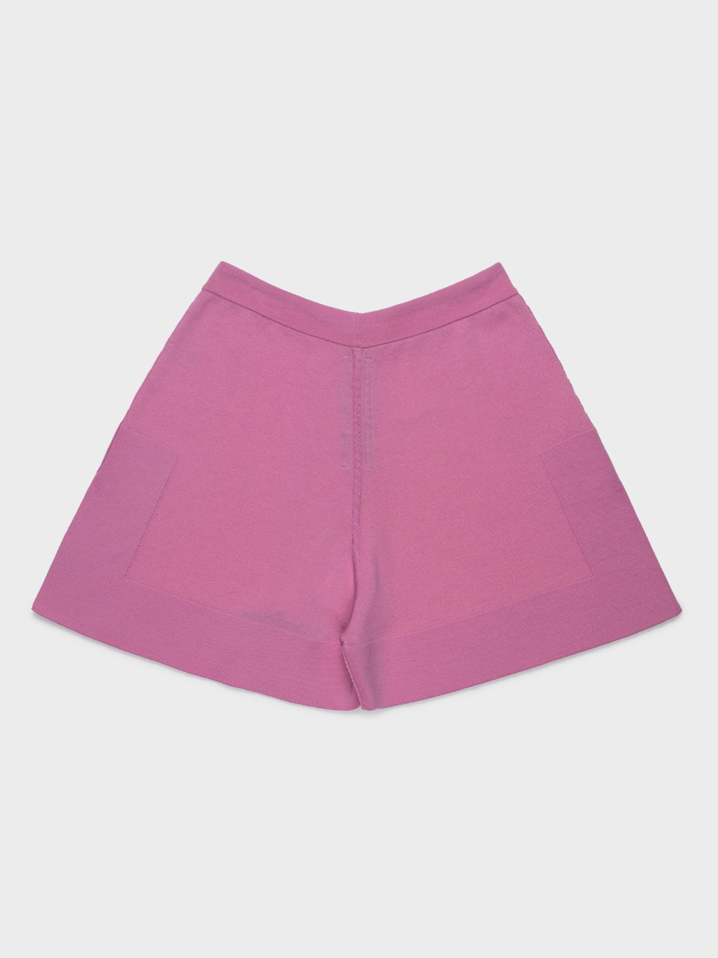 Pink Knit Shorts