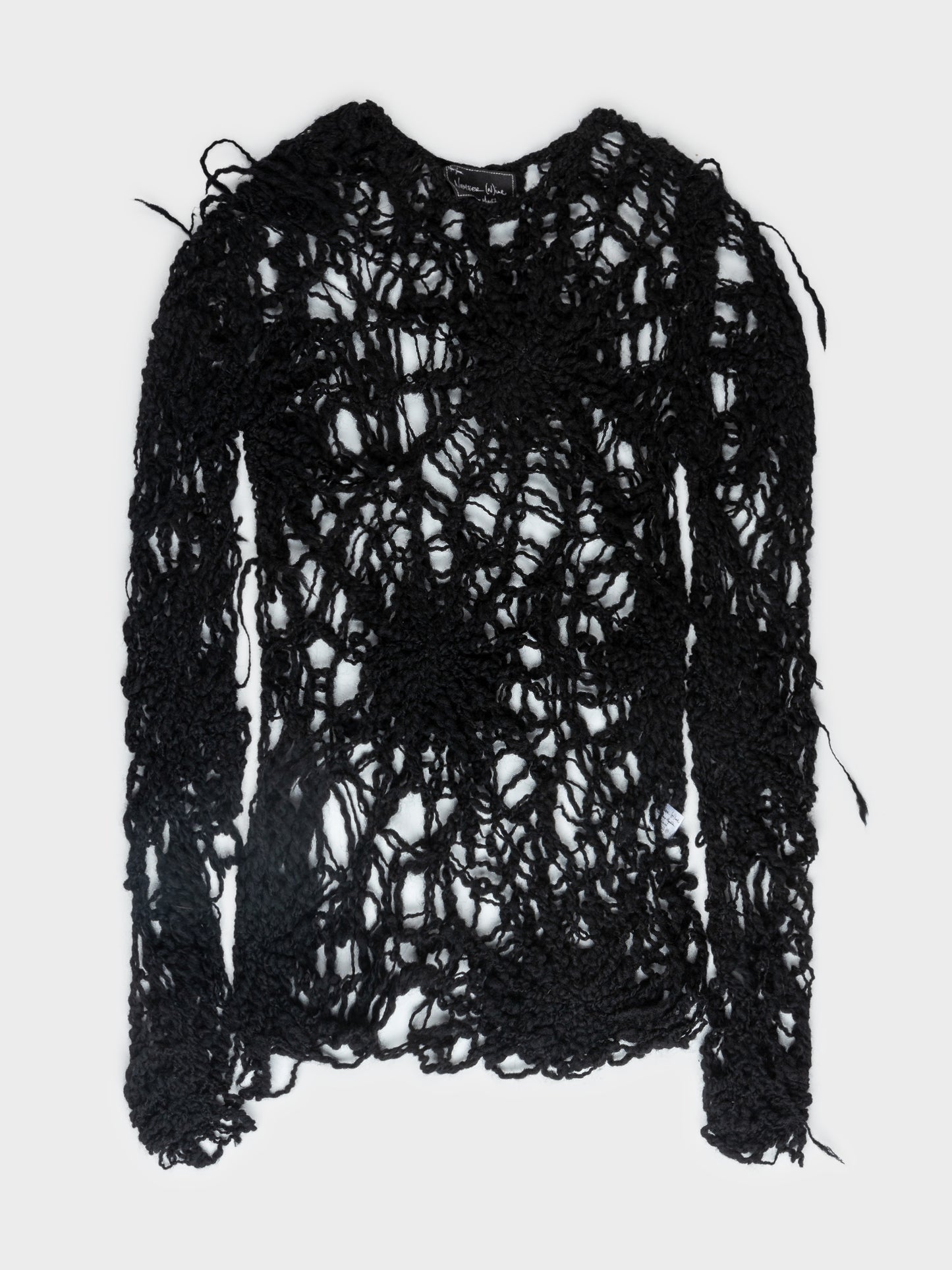 'Nightcrawler' Spiderweb Knit