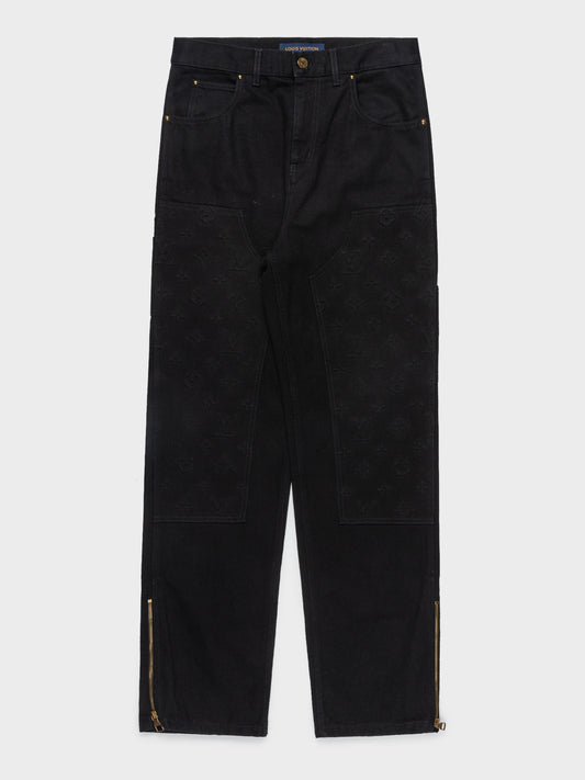 Monogram Double Knee Jeans