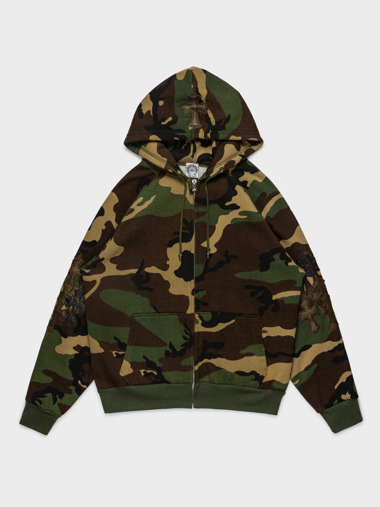 Camouflage Zip Hoodie