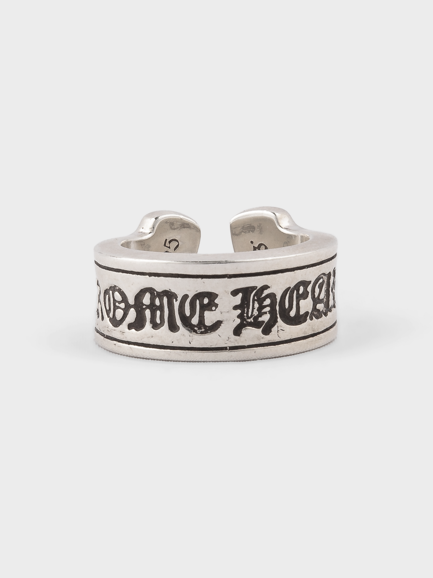 Large Scroll Label Ring