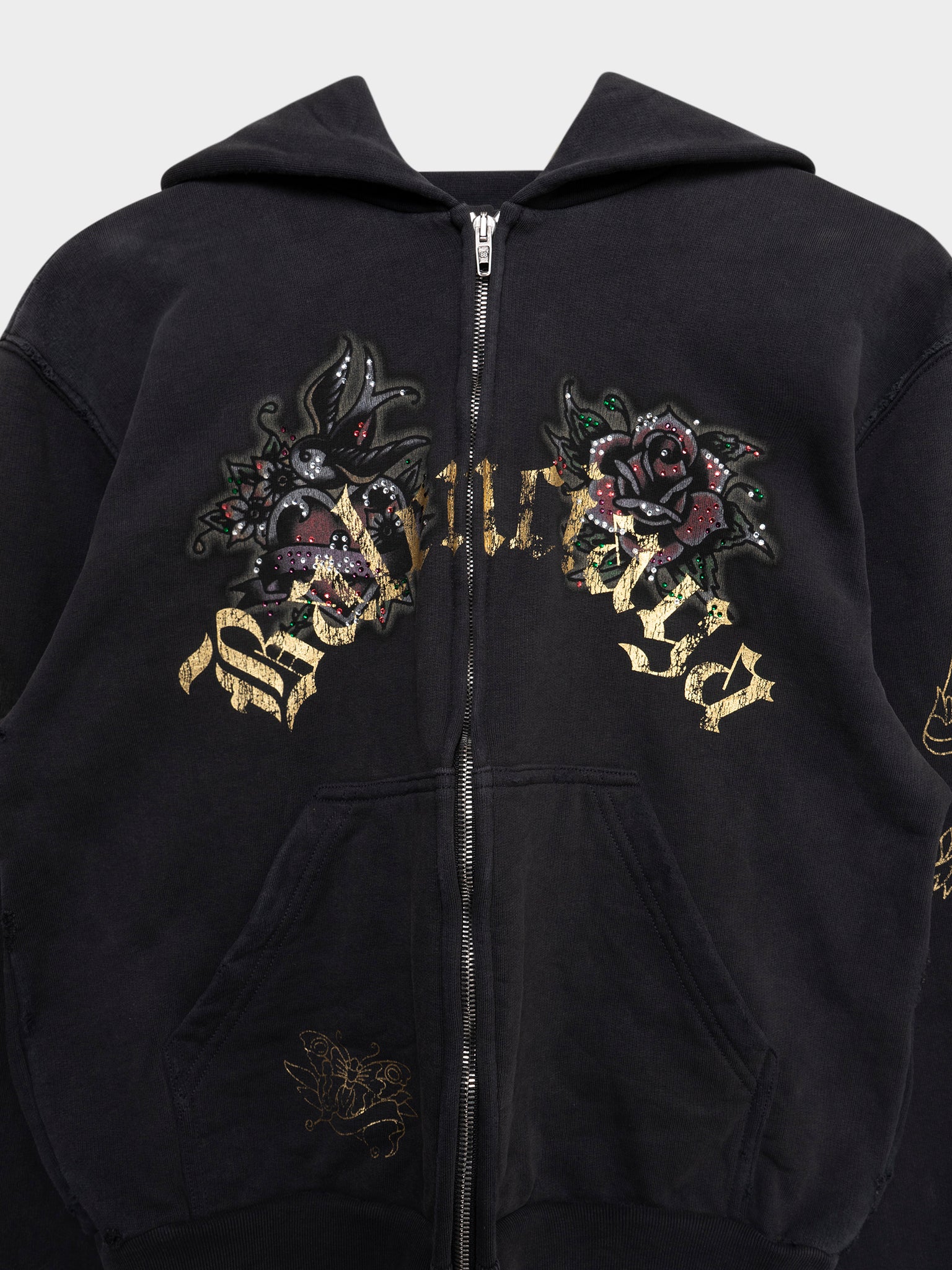 BALENCIAGA TACKYGOLD ジップアップ HOODIE 最終値下げ Balenciaga Tacky Gold Zip-up Hoodie – ZAP