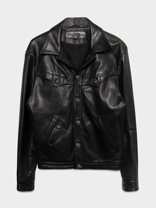 Talon Leather Fleur Jacket