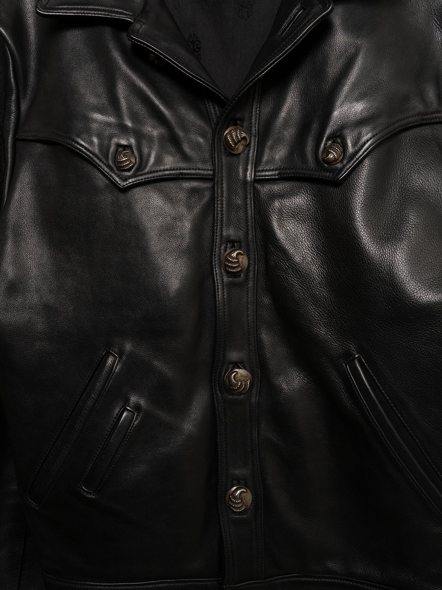 Talon Leather Fleur Jacket