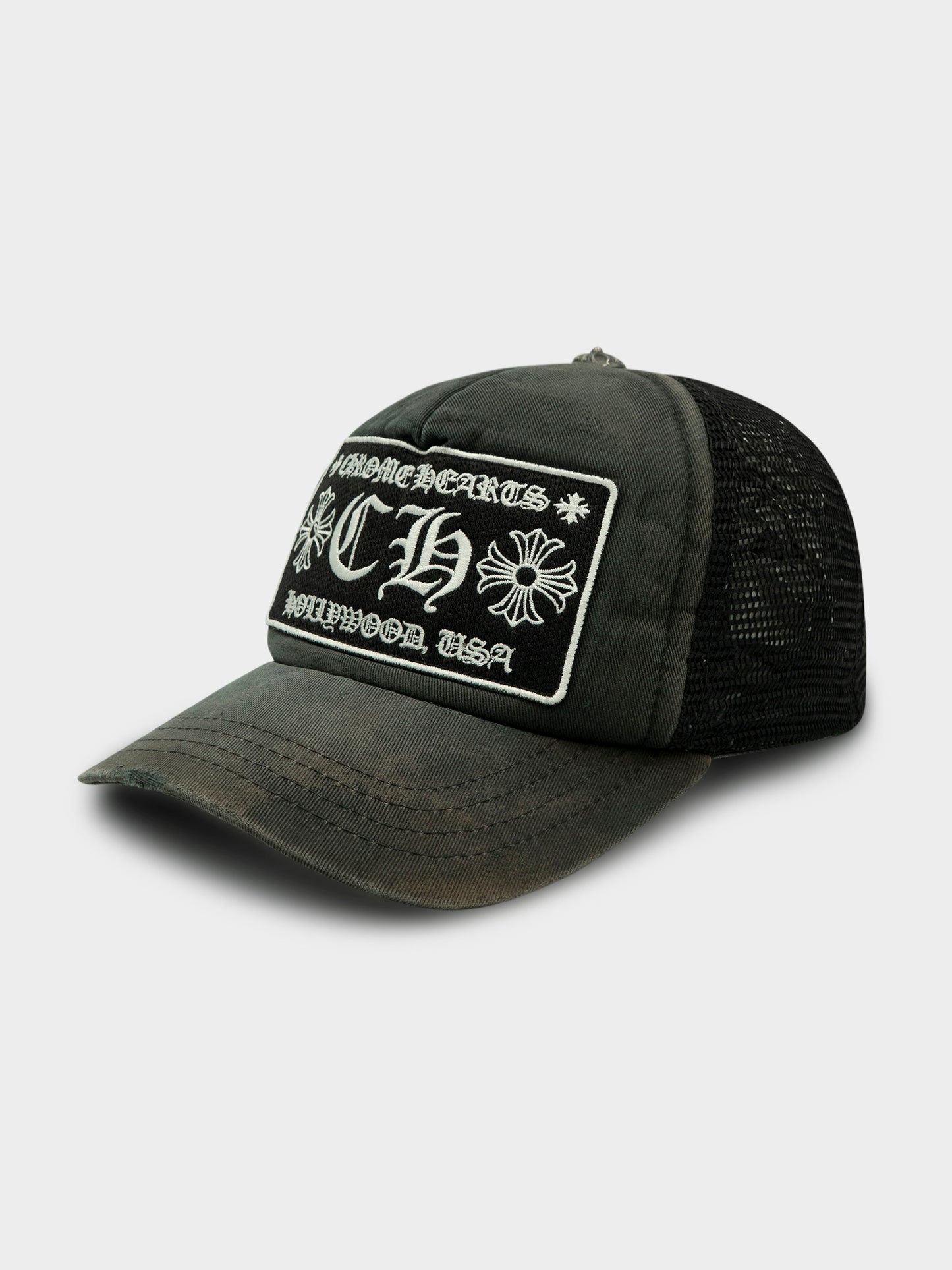 Vintage Black Trucker Hat