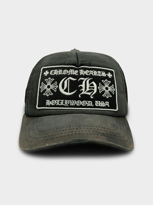 Vintage Black Trucker Hat