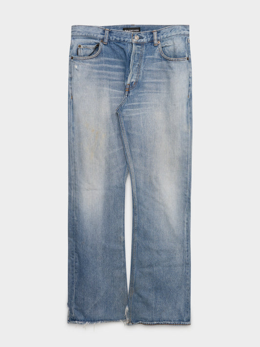 Flared Heel Bite Jeans