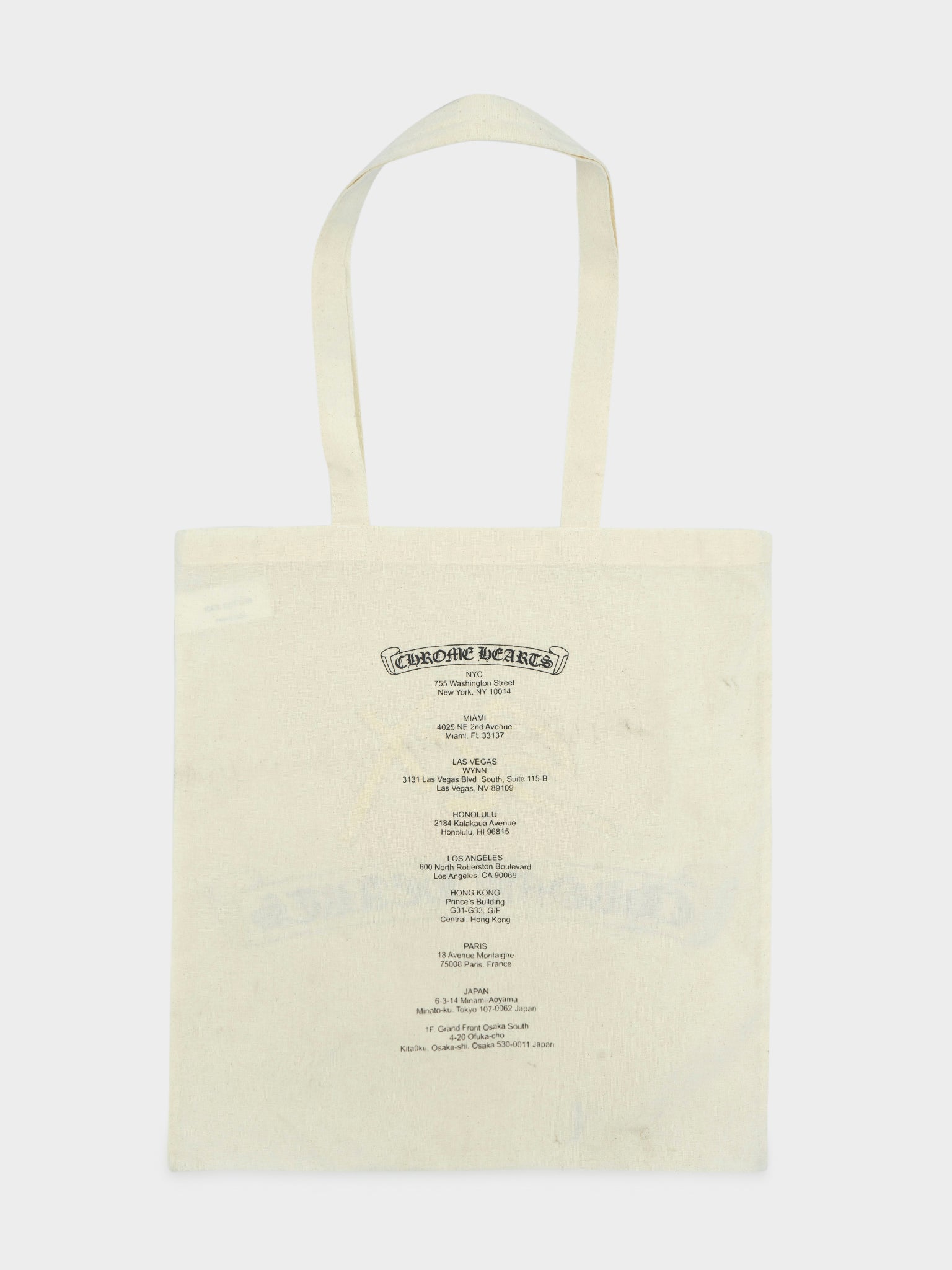 Chrome Hearts: Sex Records Tote Bag | Groupie
