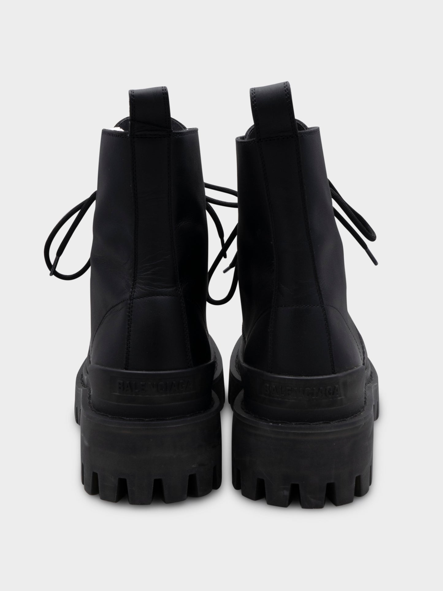 Leather Strike Boots