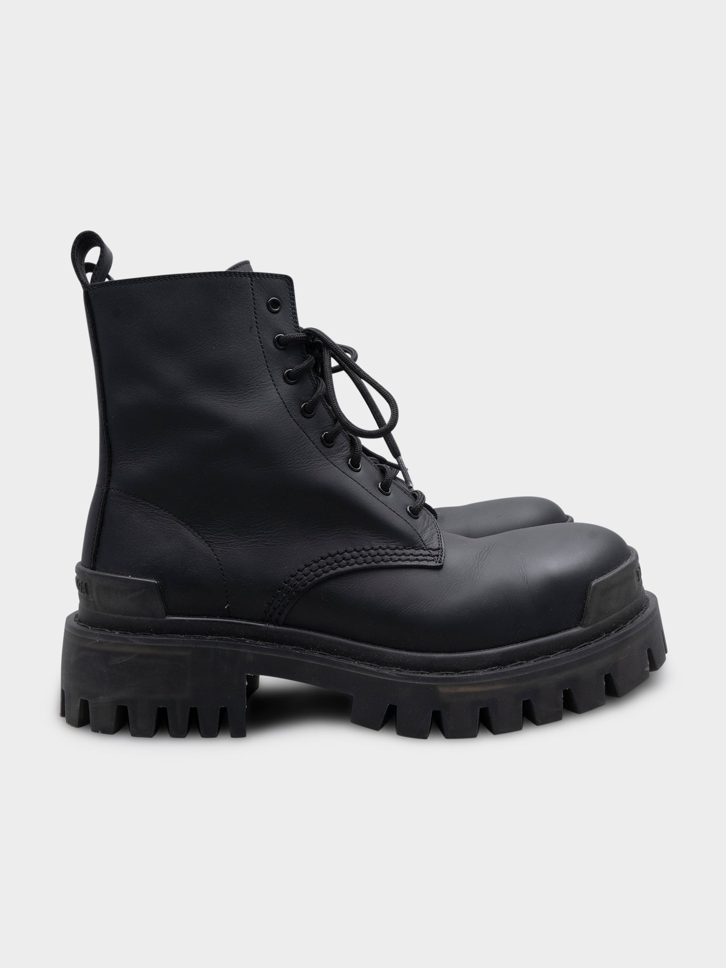 Leather Strike Boots