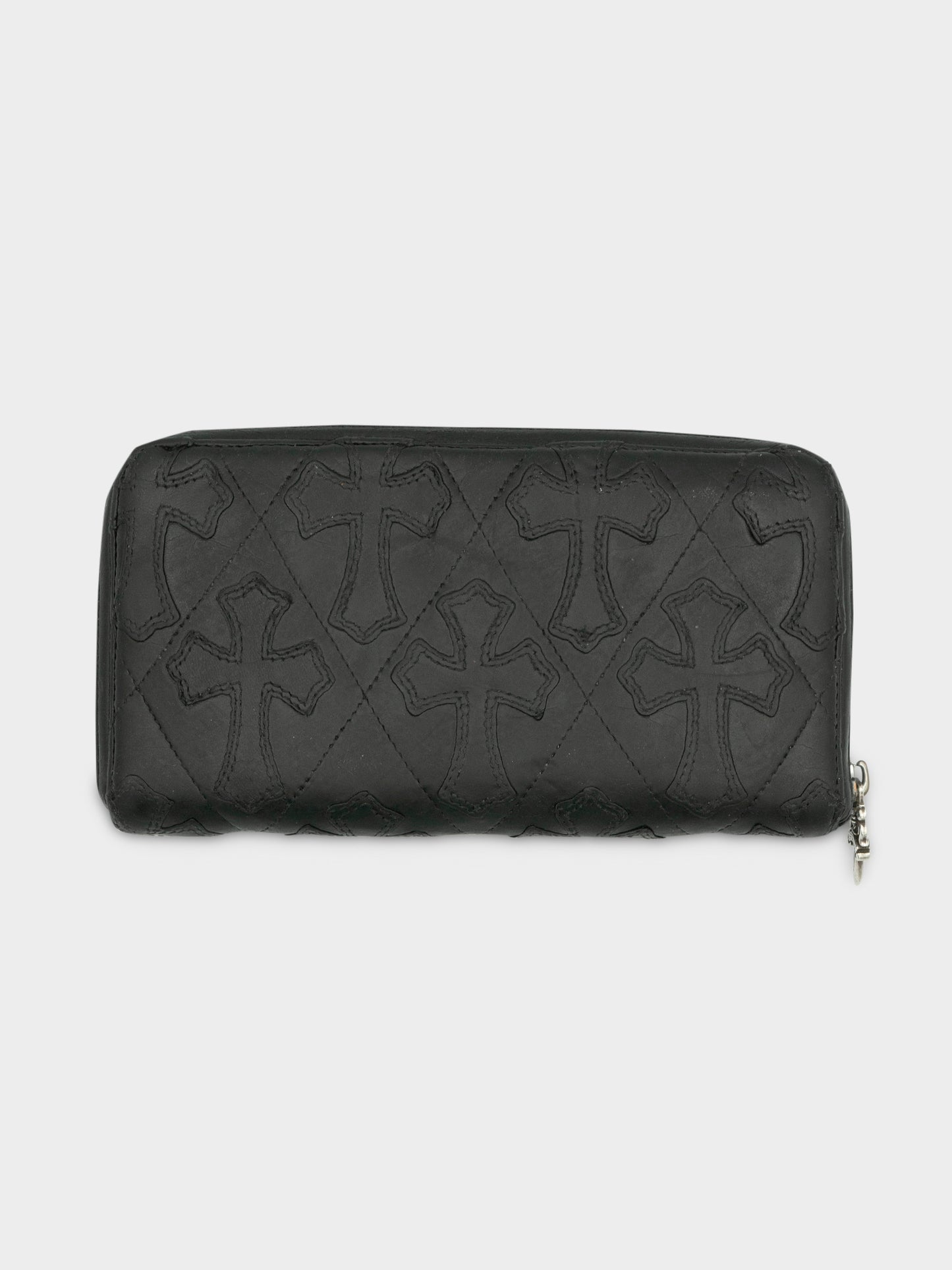 Patch Quilted Rec F Zip Wallet