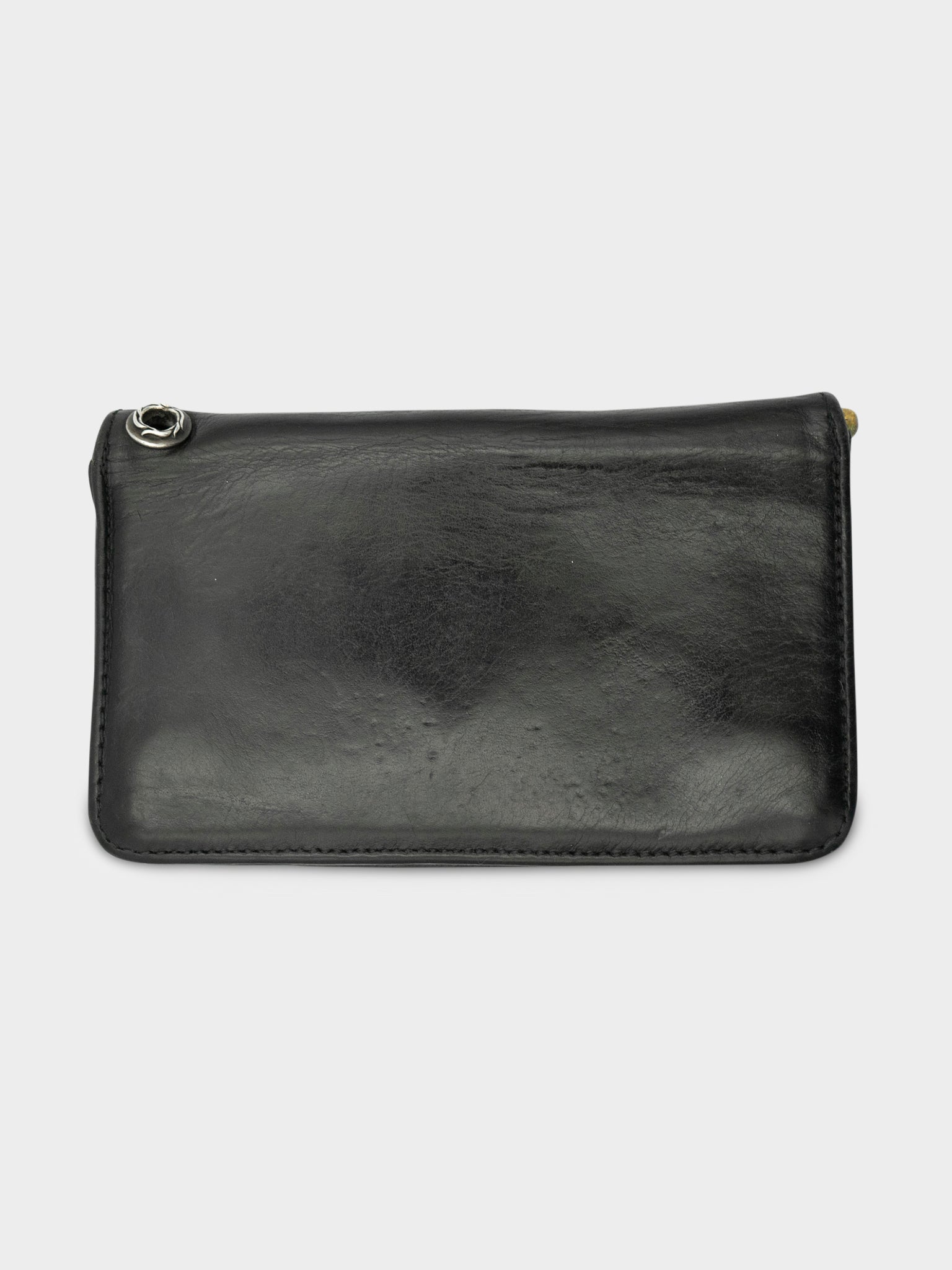 Fleur Snap Wallet Chrome Hearts