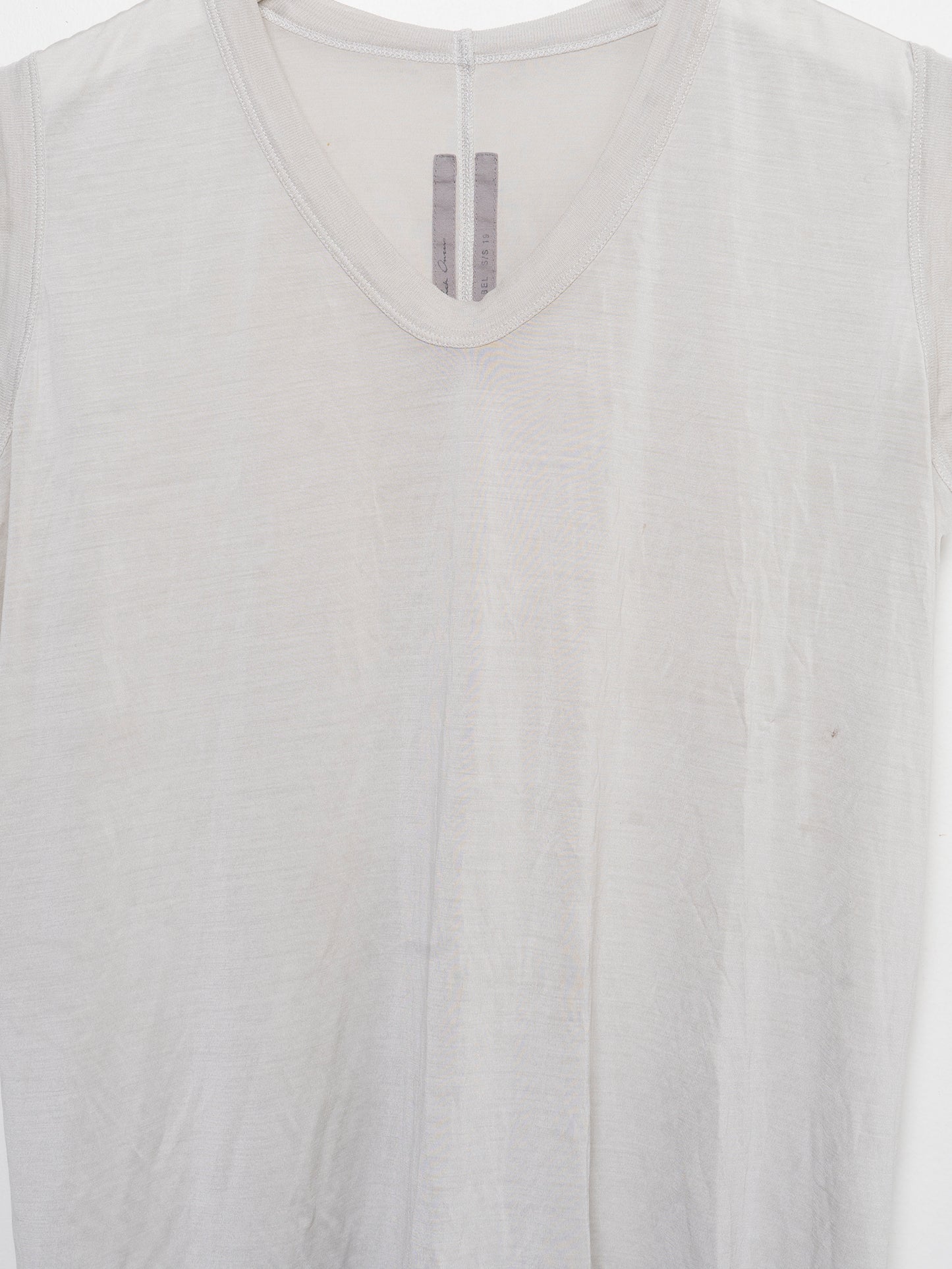 'Babel' Cut Off Shirt