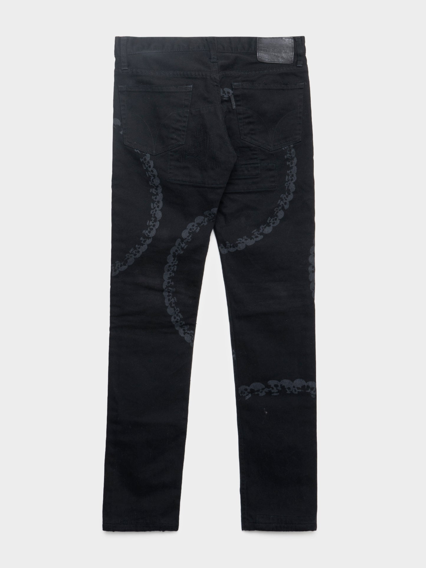 Black Skull Jeans