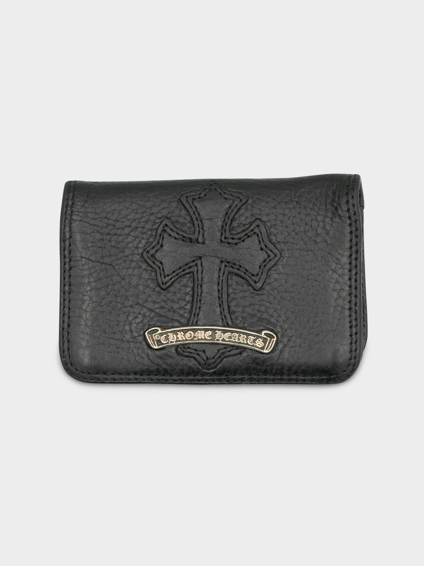 Cross Patch Card Holder Wallet