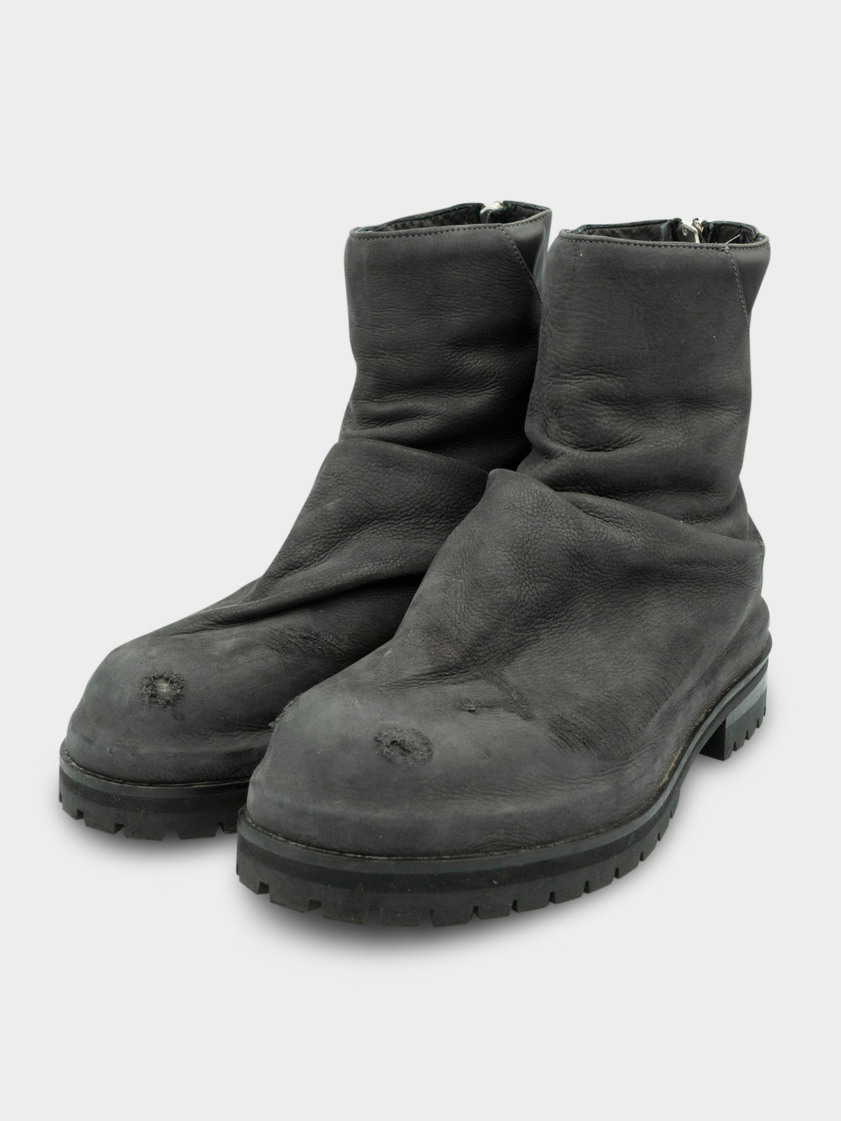 Calf Leather Marathon Boots