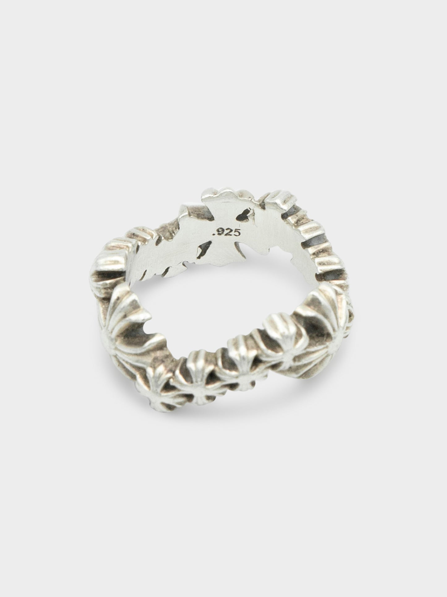 Plus Wave Ring Chrome Hearts