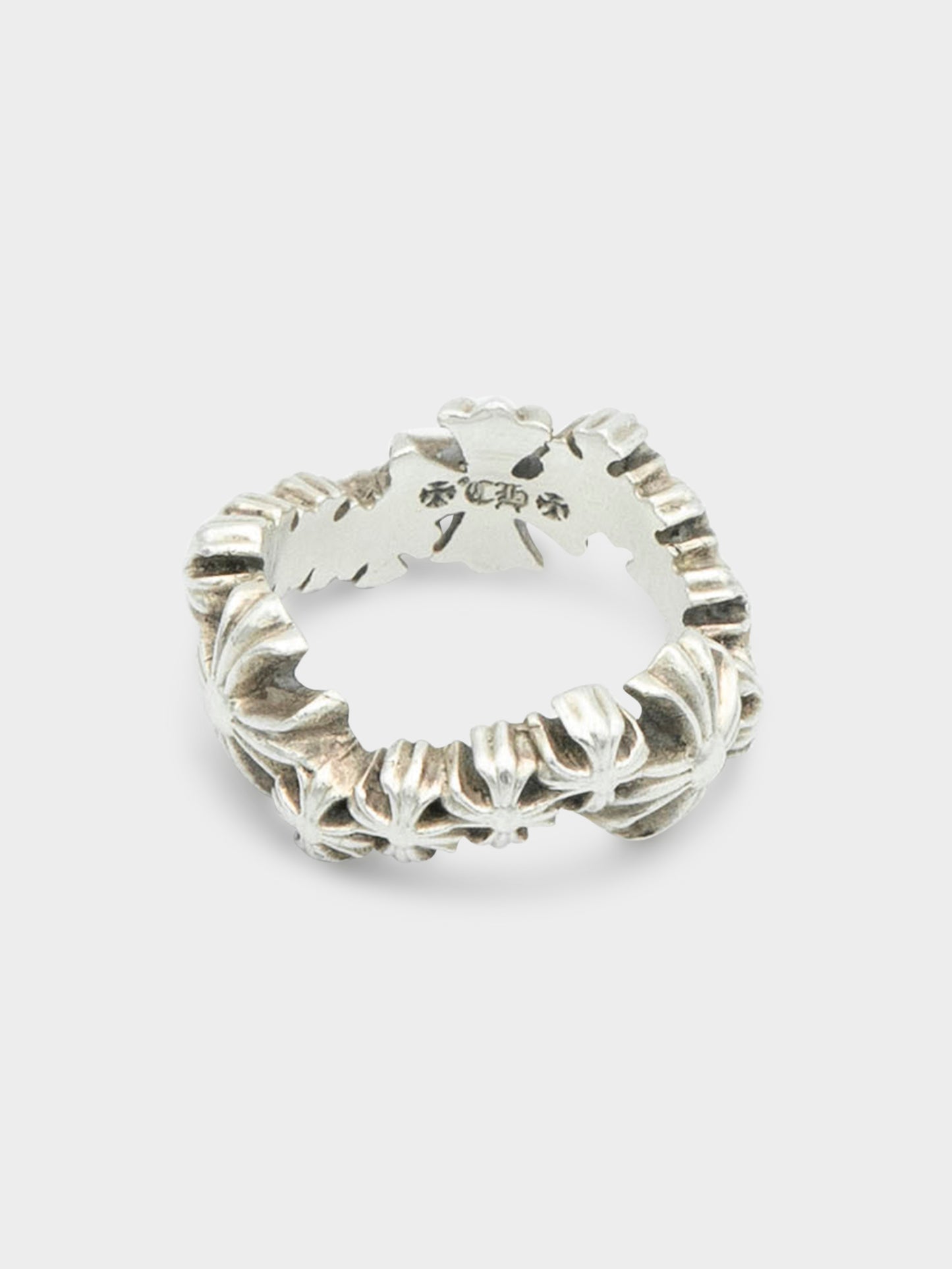 Plus Wave Ring Chrome Hearts