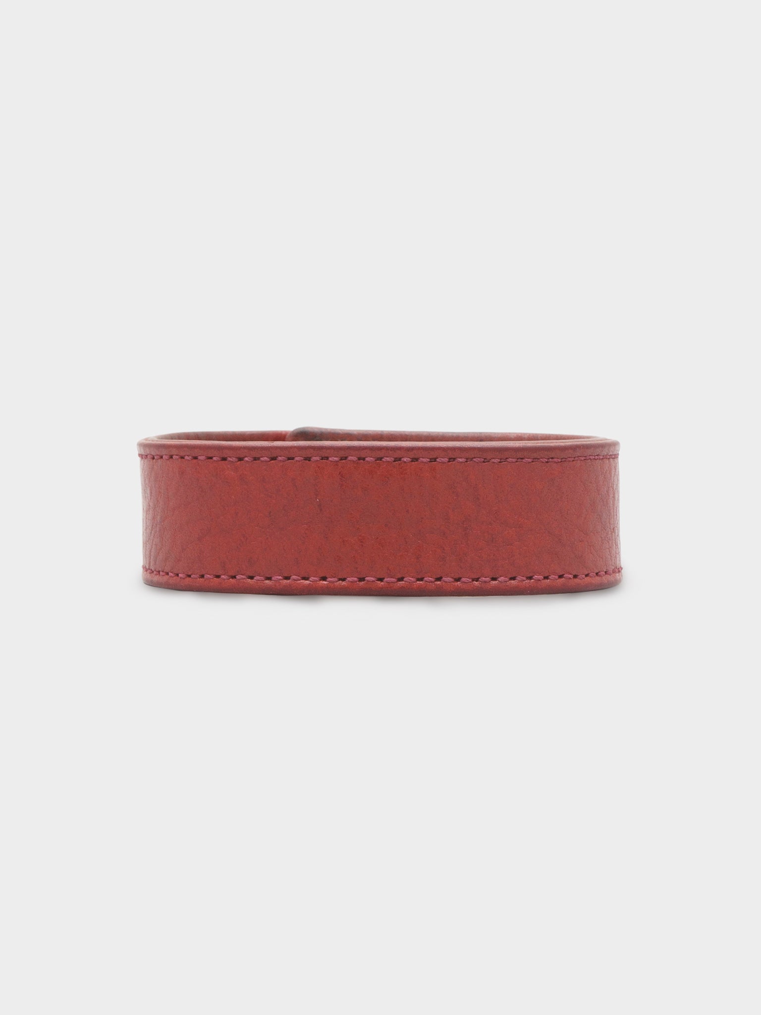 アクセサリー AFB STAR LEATHER BLACELET red Chrome Hearts: Red Leather Star Bracelet | Groupie