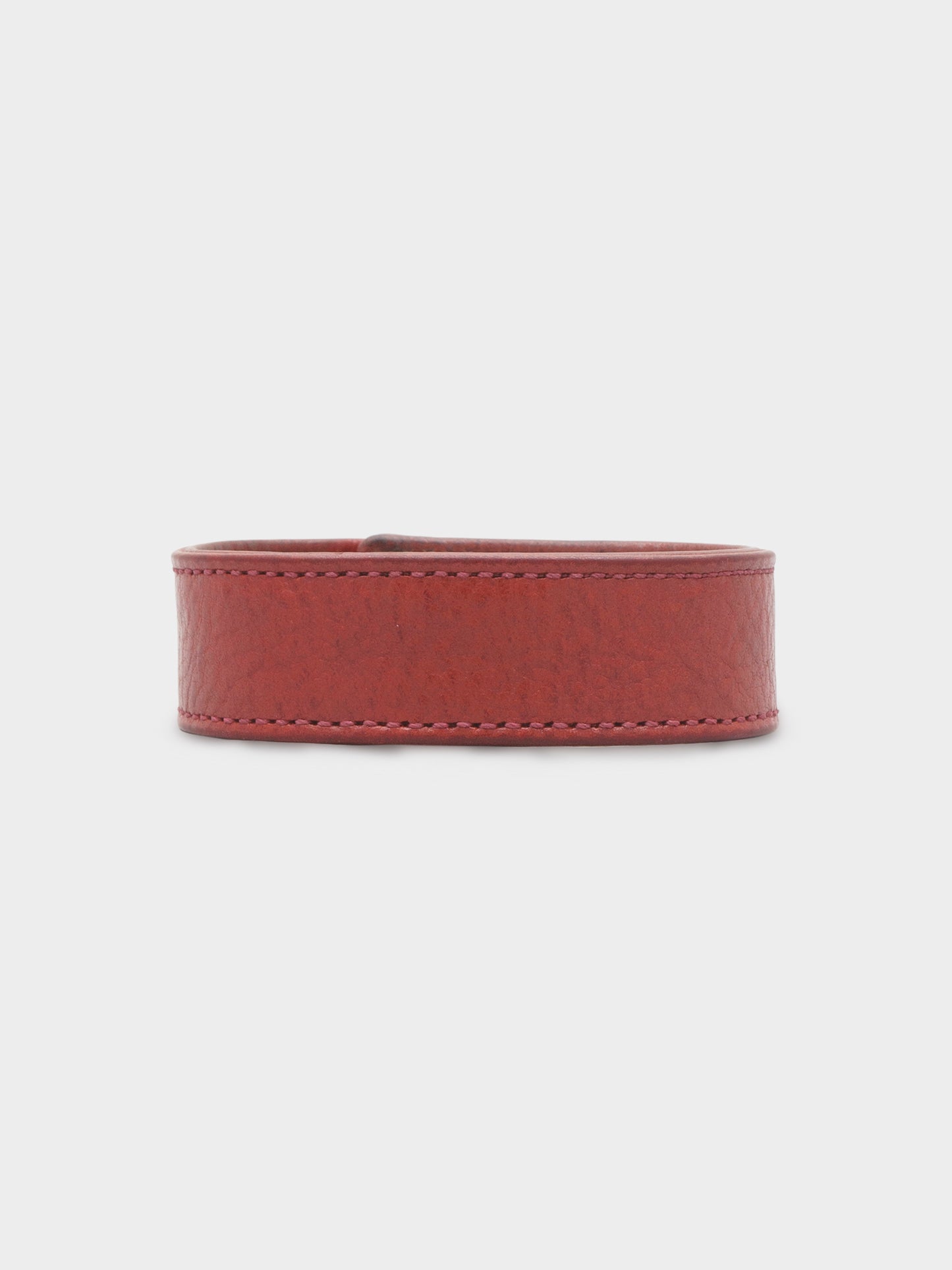 Red Leather Star Bracelet