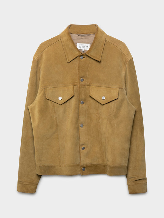 Suede Trucker Jacket