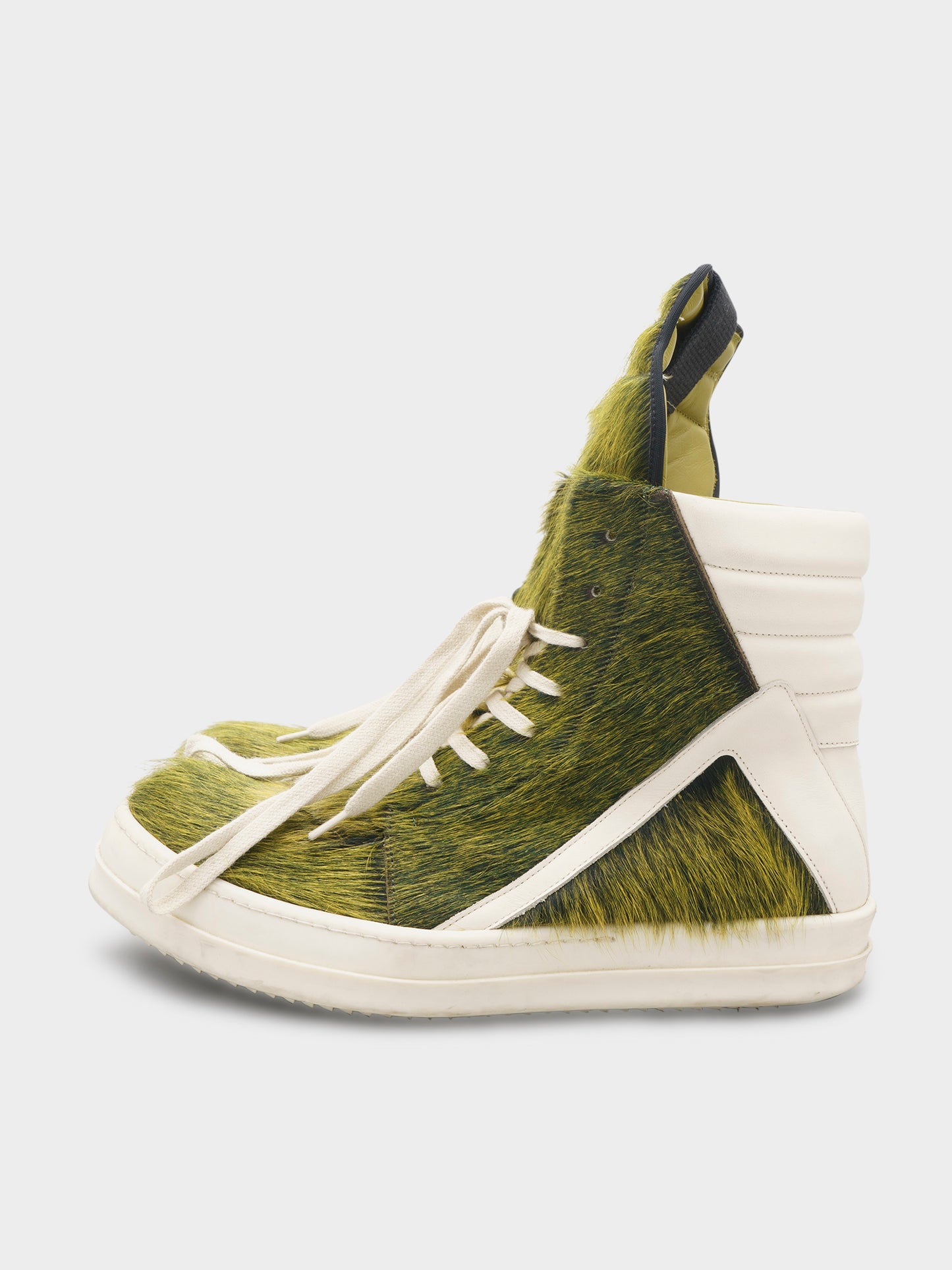 "Grinch" Green Pony Hair Geobaskets