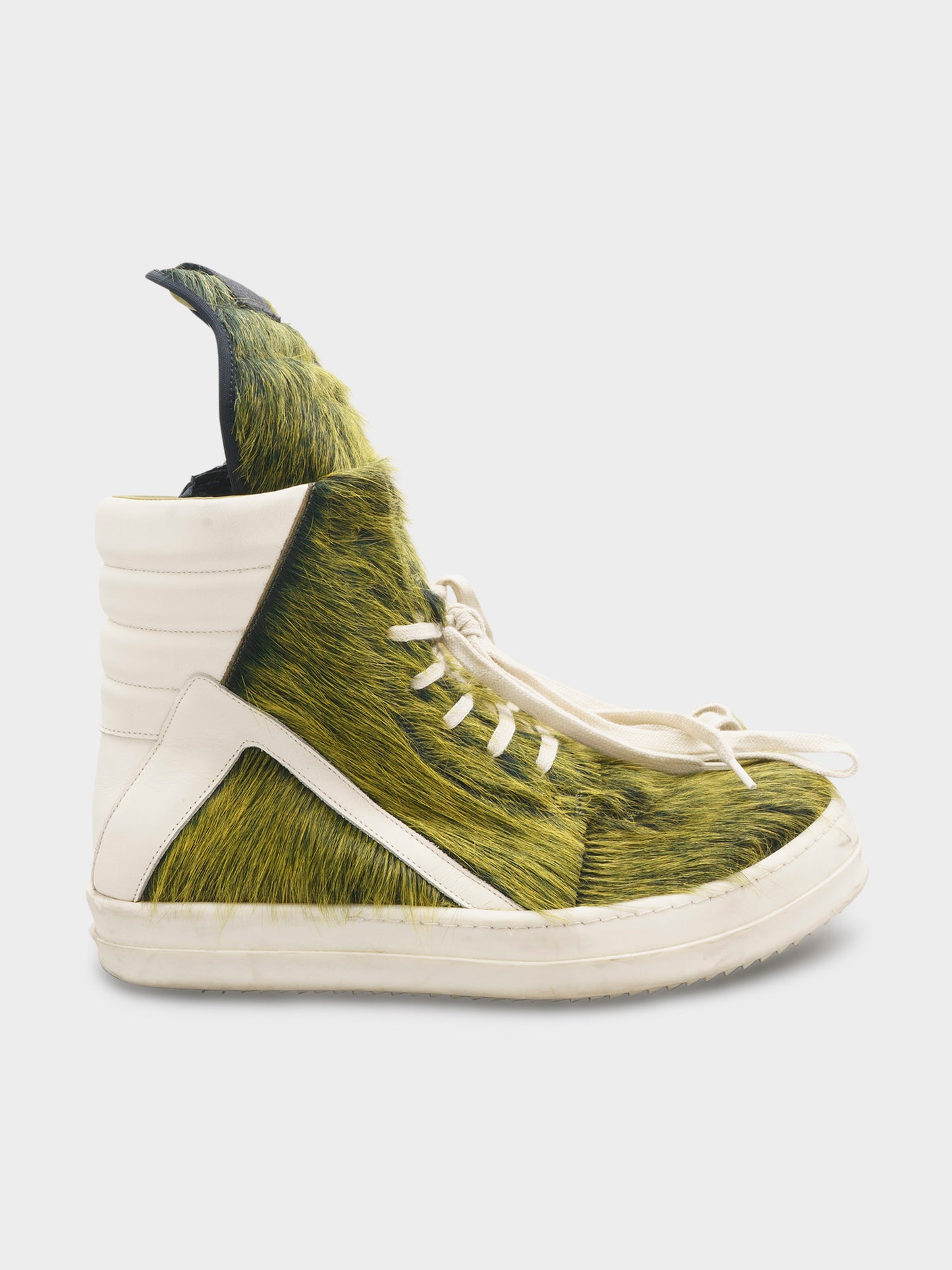 "Grinch" Green Pony Hair Geobaskets