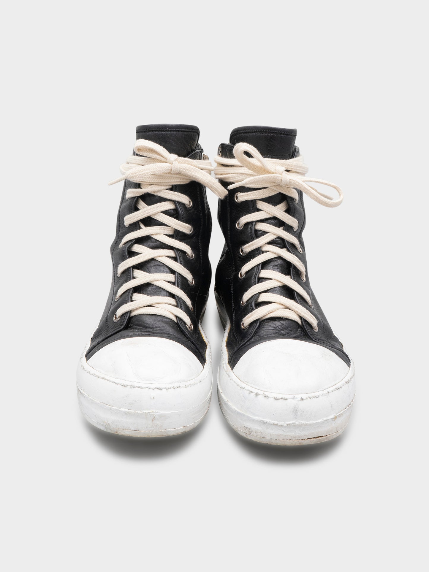Leather Hi-Top Ramones