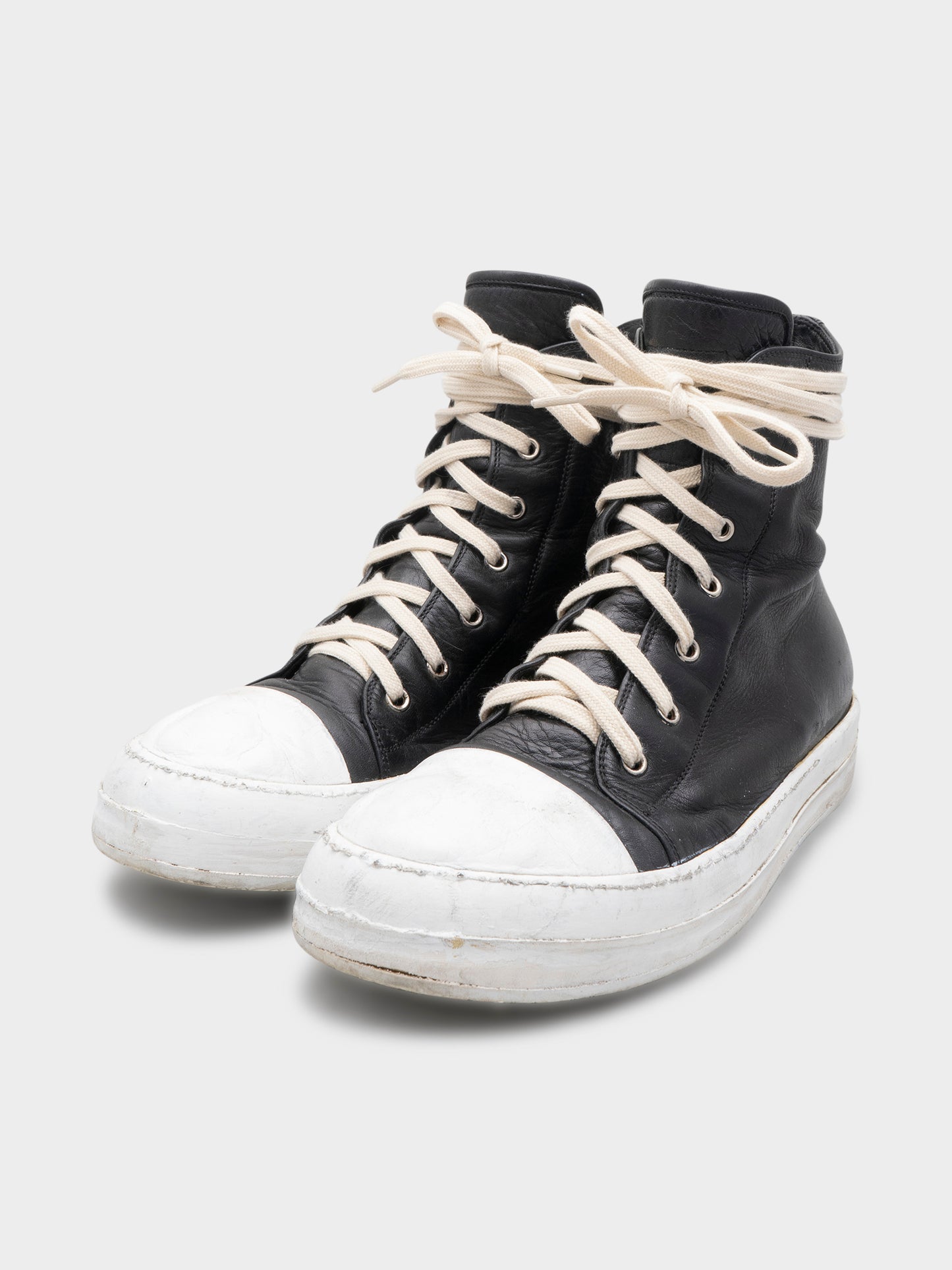 Leather Hi-Top Ramones