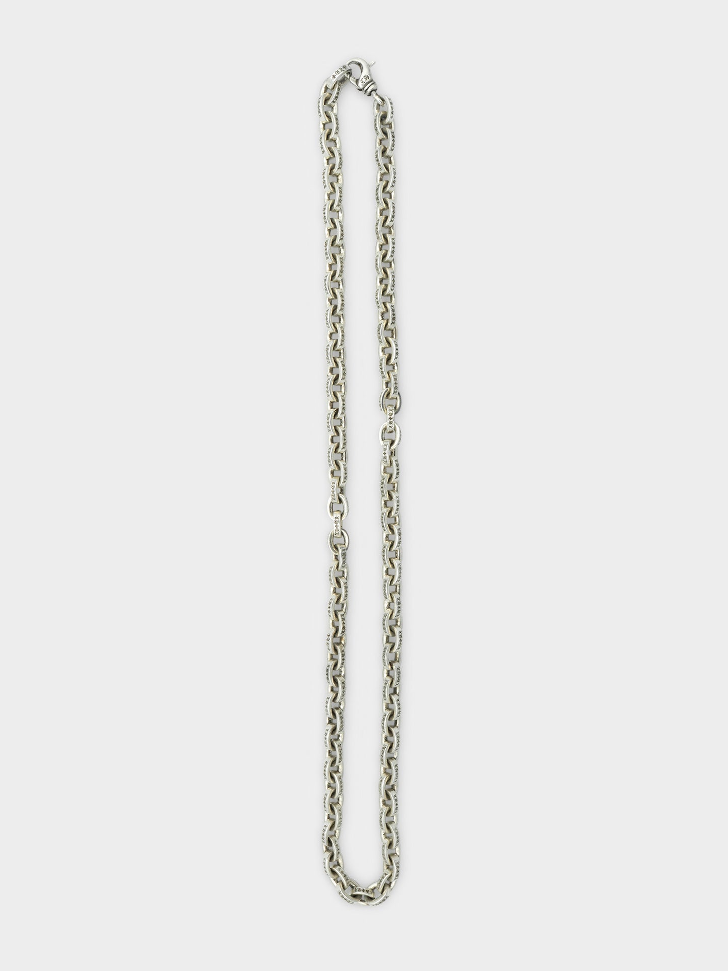 Large Paper Chain Necklace Chrome Hearts