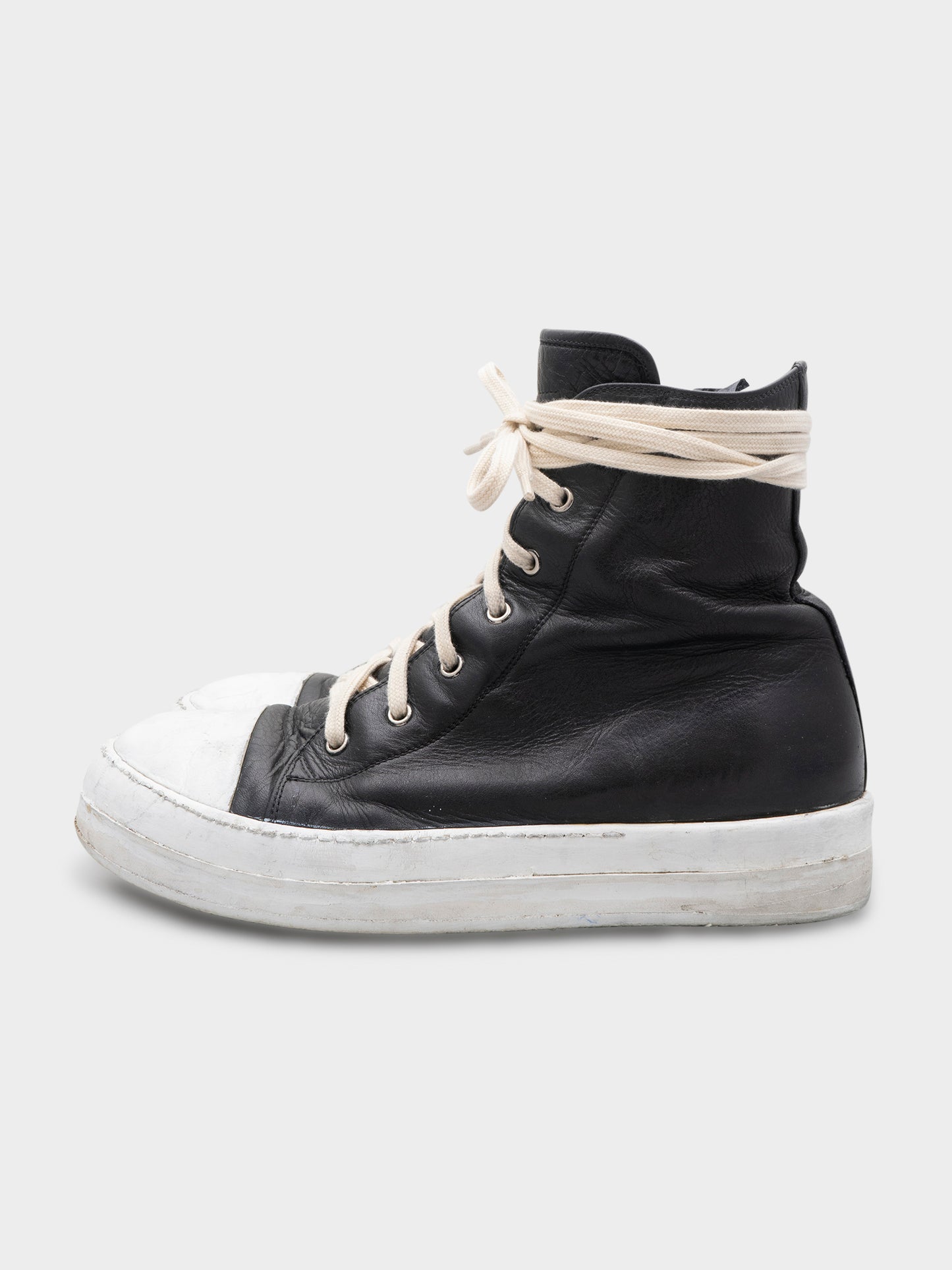 Leather Hi-Top Ramones