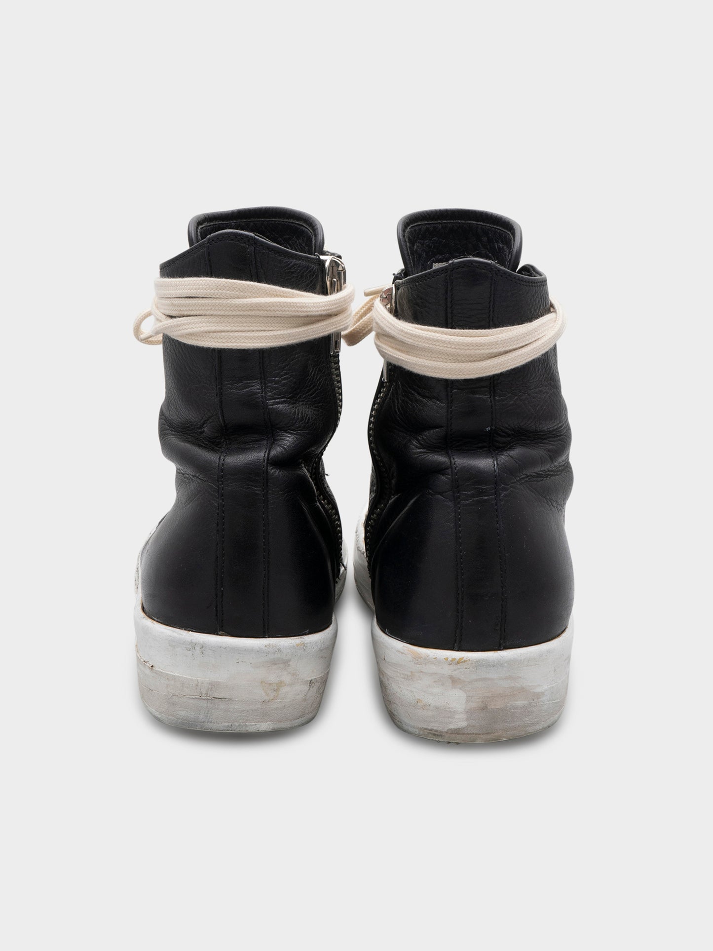 Leather Hi-Top Ramones