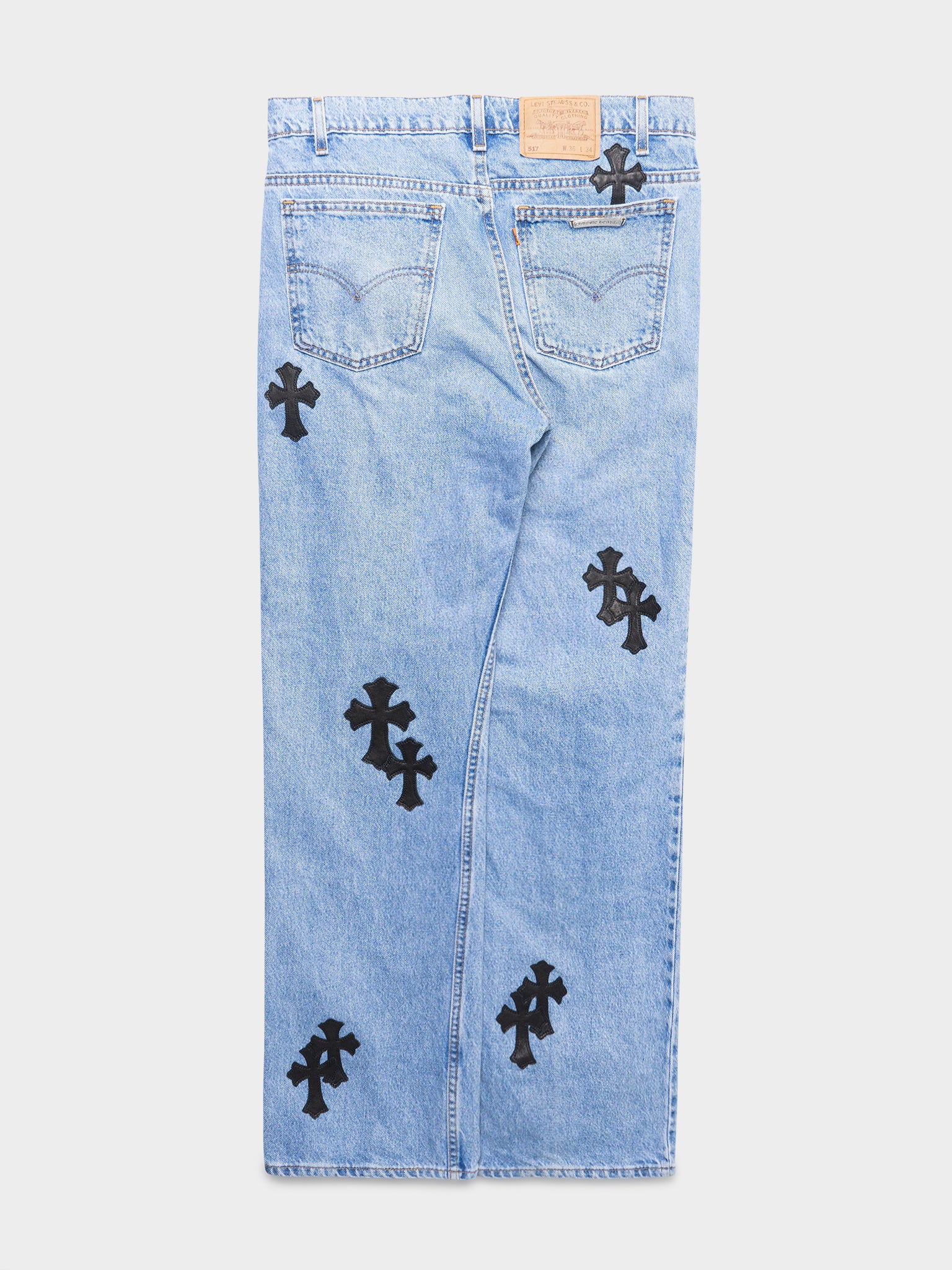 Chrome Hearts: Classic 517 Patch Jeans | Groupie