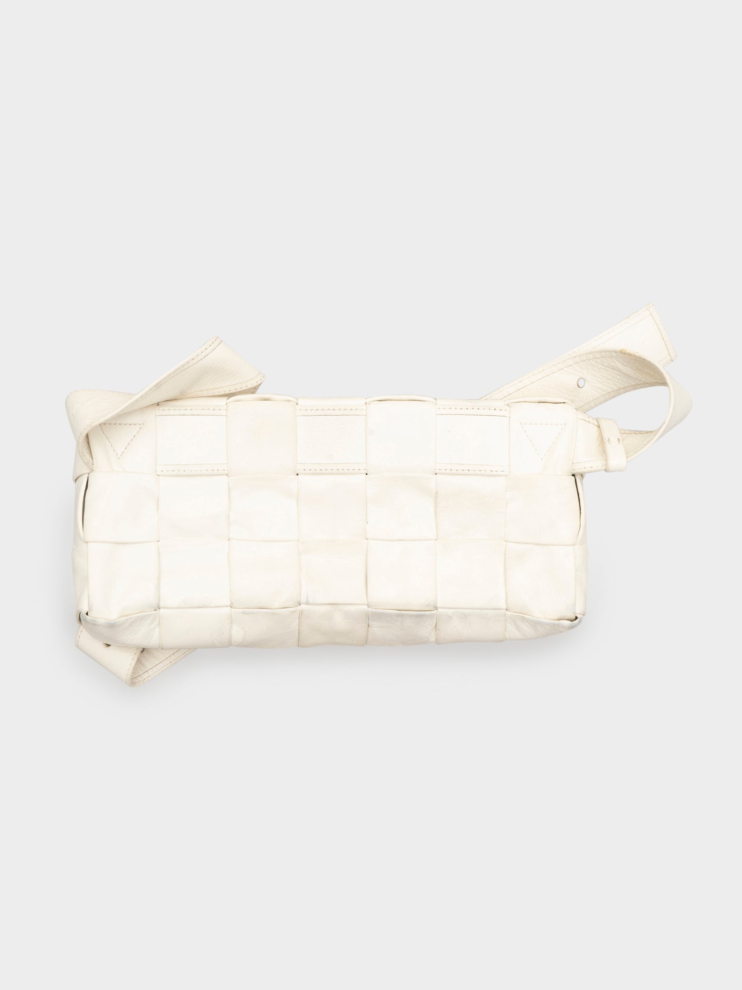 XL Calfskin Leather Intrecciato Quilted Cassette Bag