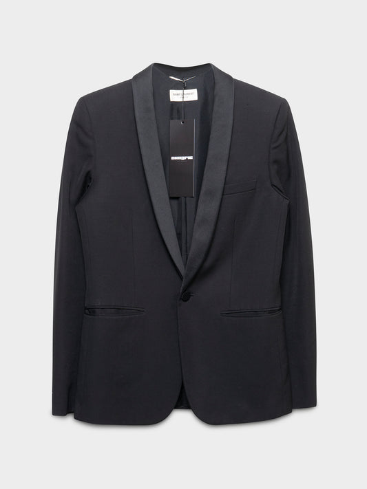 FW15 Virgin Wool Blazer Saint Laurent