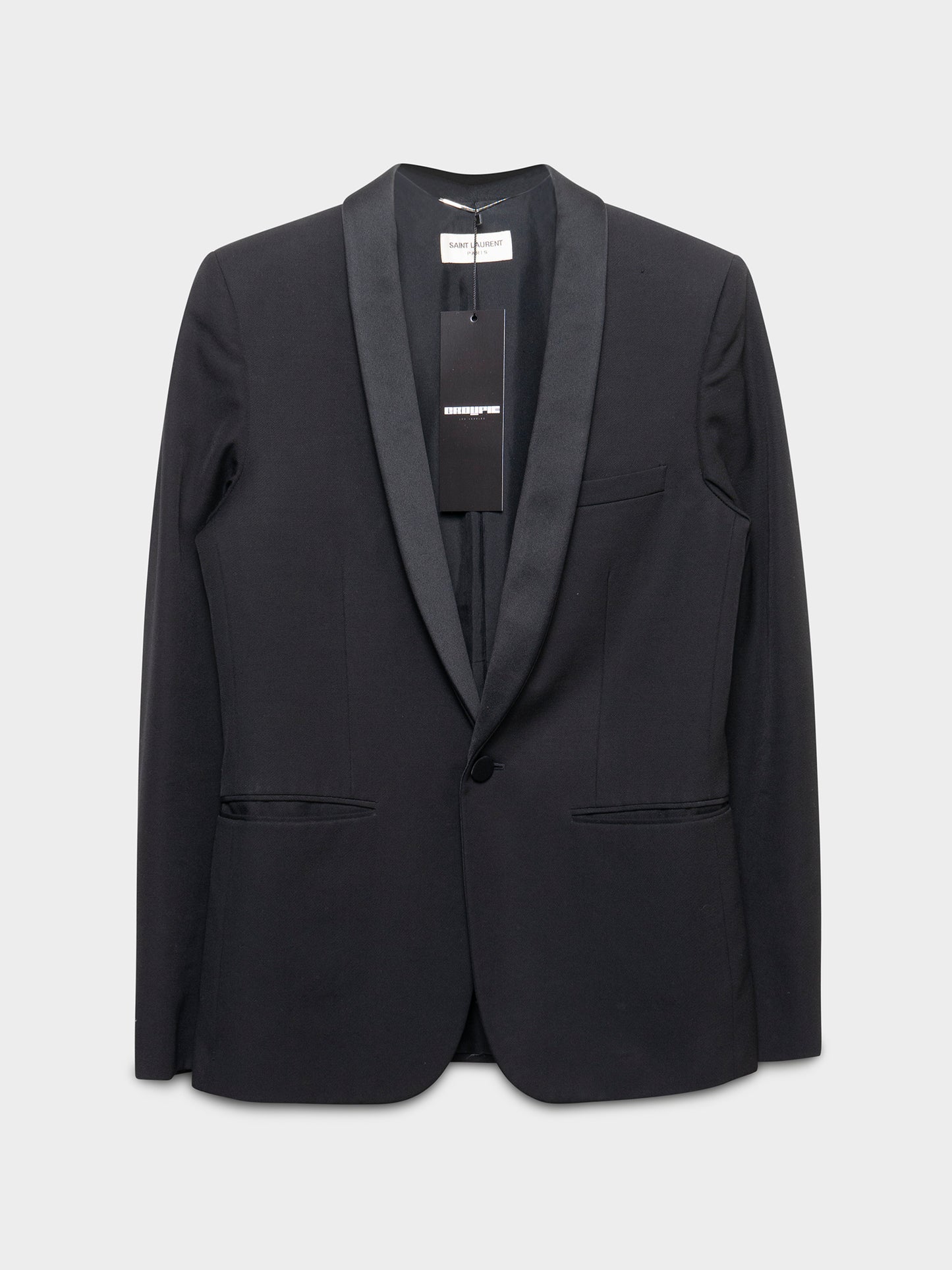 FW15 Virgin Wool Blazer Saint Laurent
