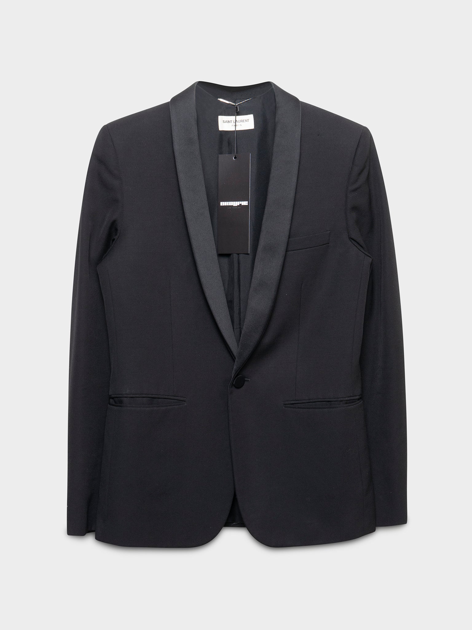 FW15 Virgin Wool Blazer Saint Laurent
