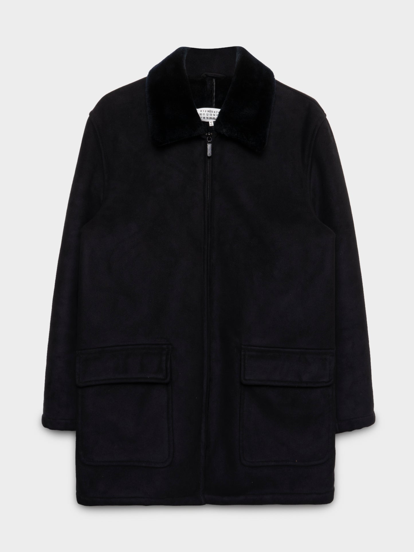 Suede Shearling Coat