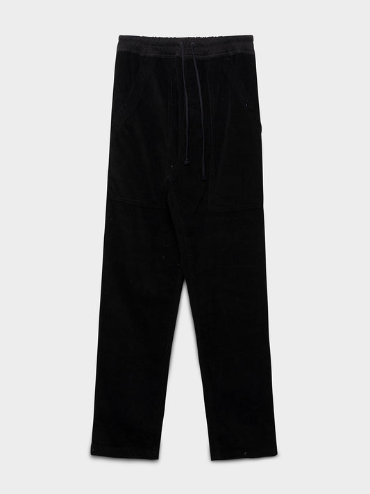 Drawstring Corduroy Pants