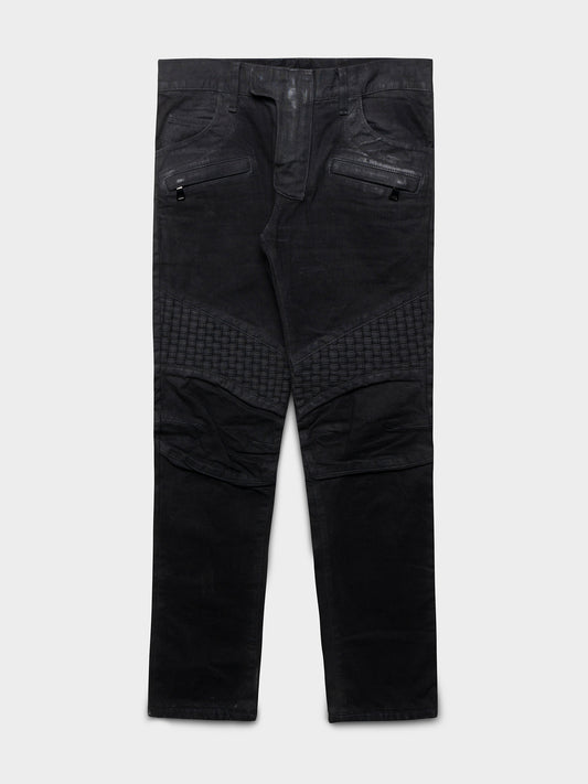 FW10 Quilted Biker Cargo Pants