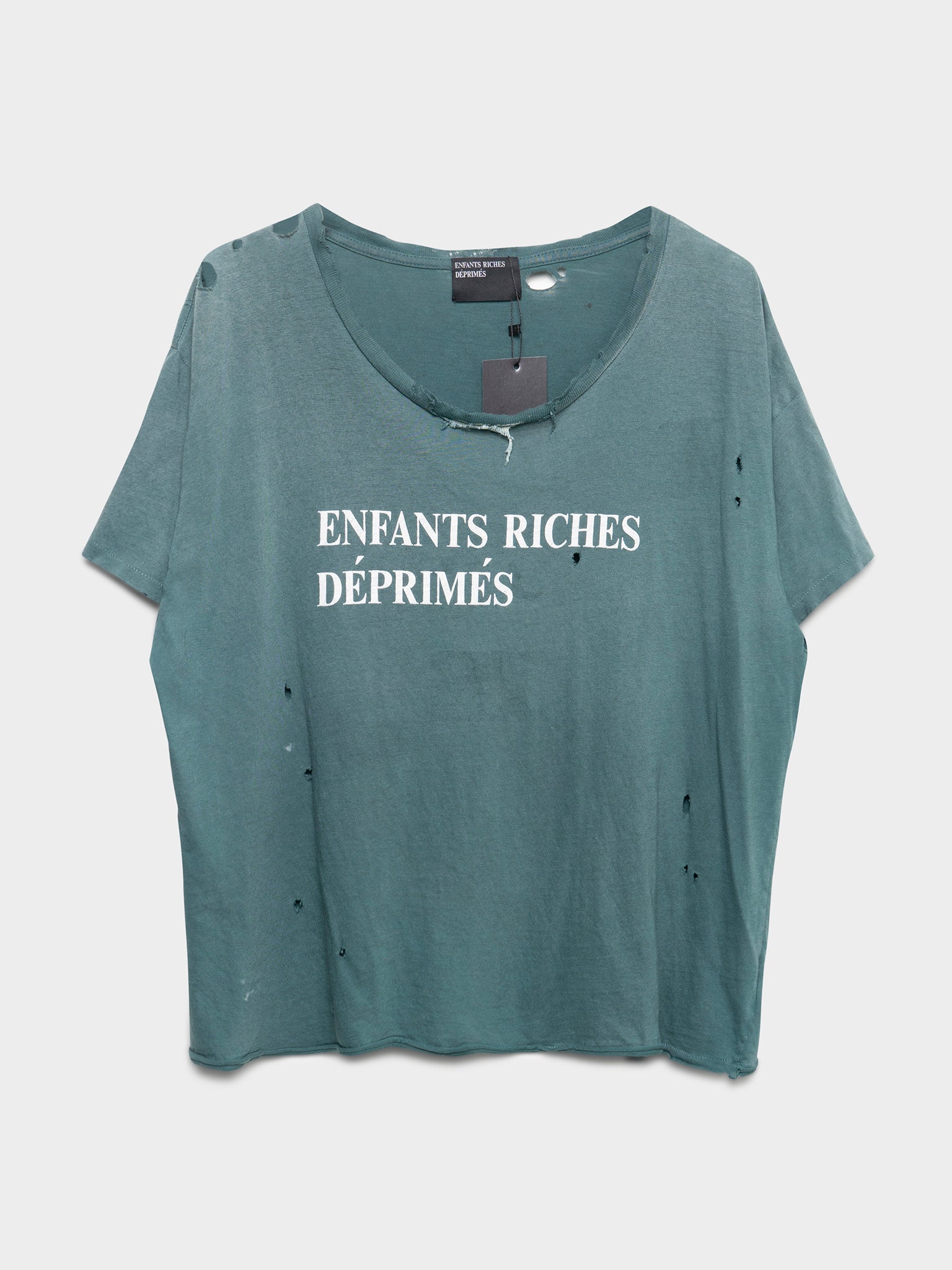 Green Logo T-Shirt Enfants Riches Deprimes
