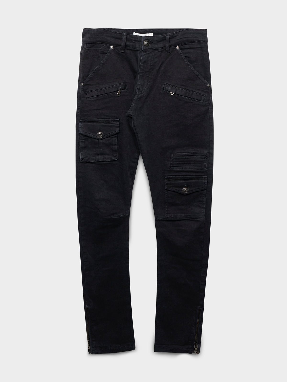 FW15 Pierre Multi-Pocket Biker Cargo Pants