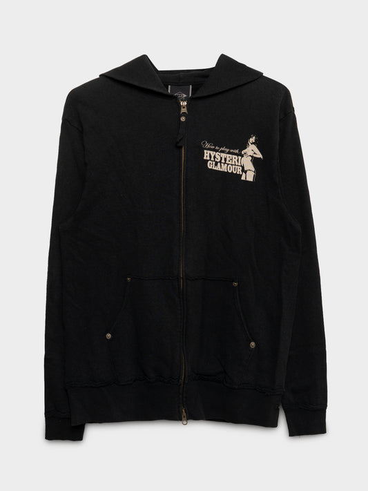 "On time" Carpenter Zip-up Hoodie
