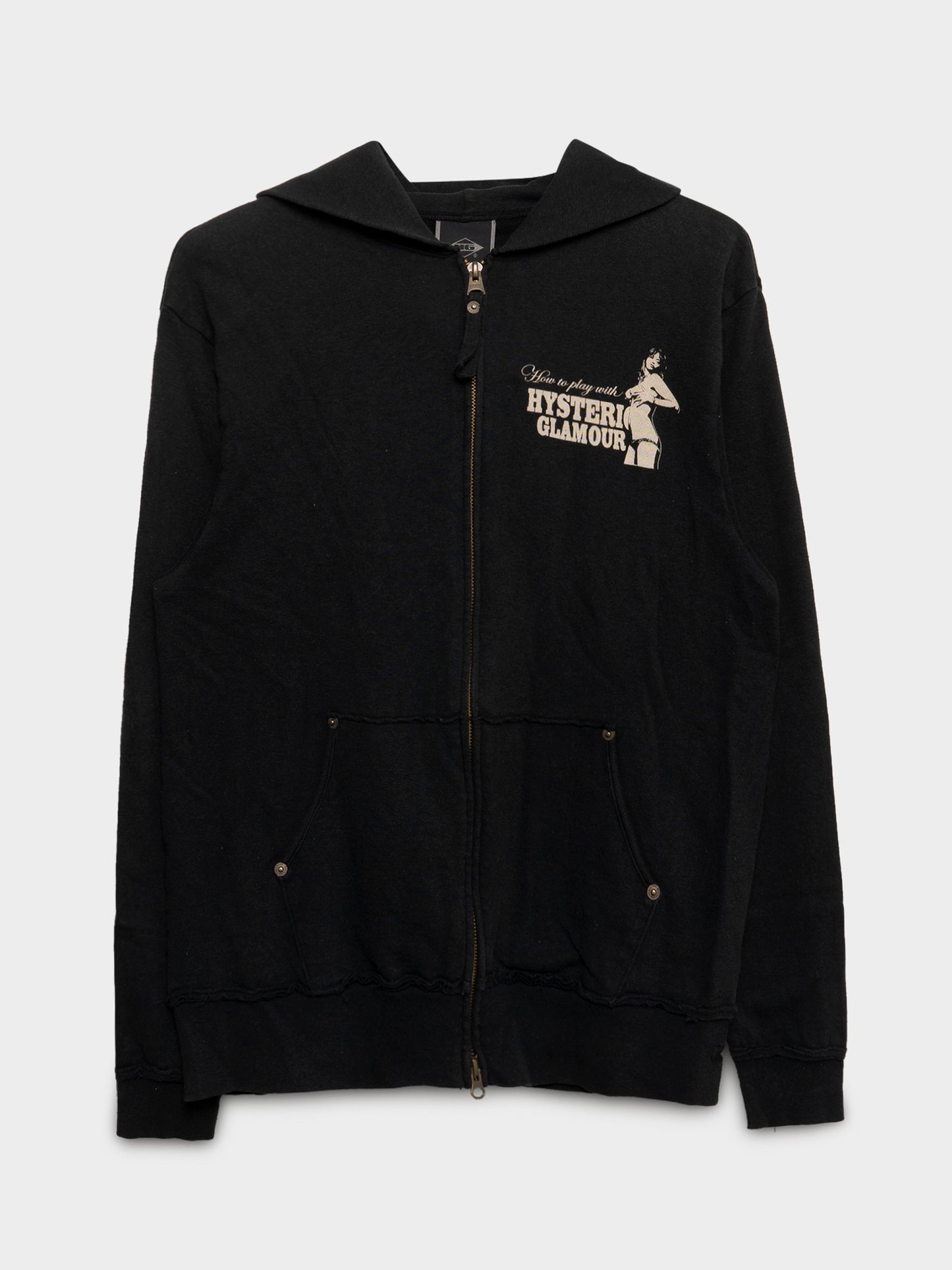 "On time" Carpenter Zip-up Hoodie