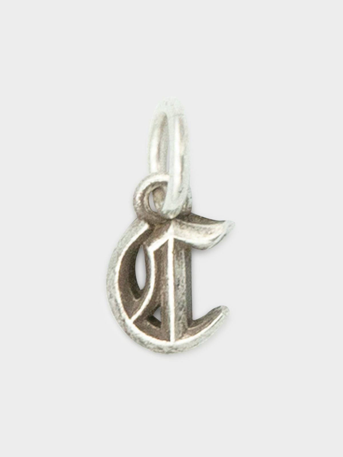 C Letter Charm Pendant