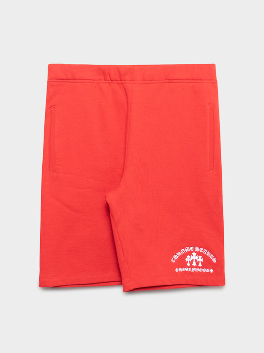 Red King Taco Shorts Chrome Hearts
