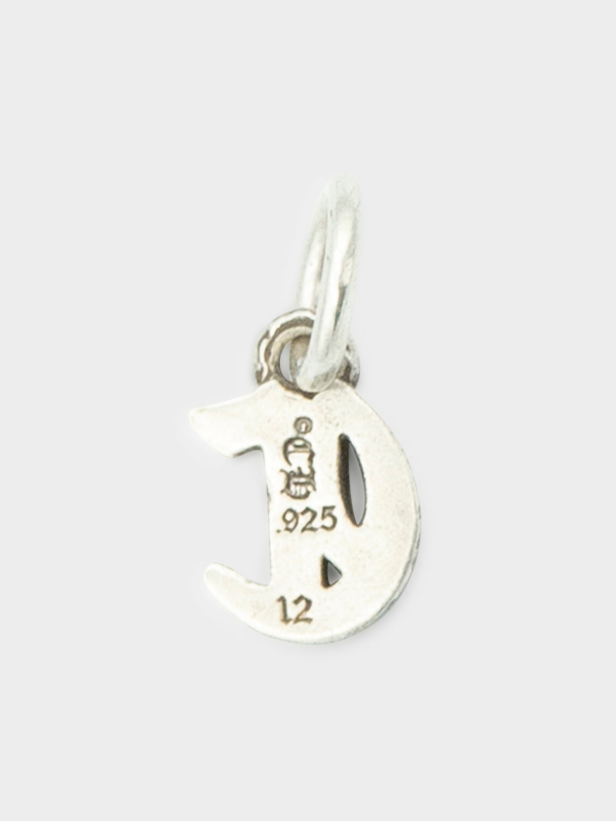 C Letter Charm Pendant