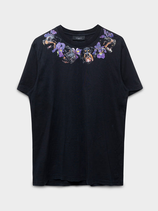 FW11 Floral Rottweiler T-Shirt